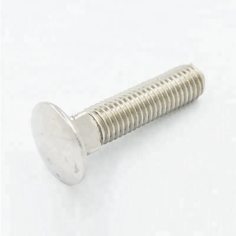 Bolts Supplier China Manufacturer Well Quality Stainless Steel Flat Head Cup Square Neck Carriage Bolts
