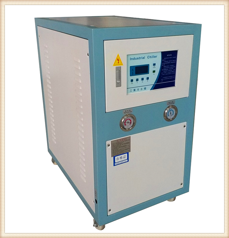 industrial water cooling chiller system machine single compressor