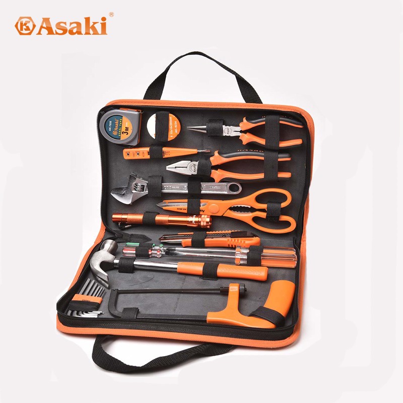 AK-9822 22pcs repairing electrician tool bag