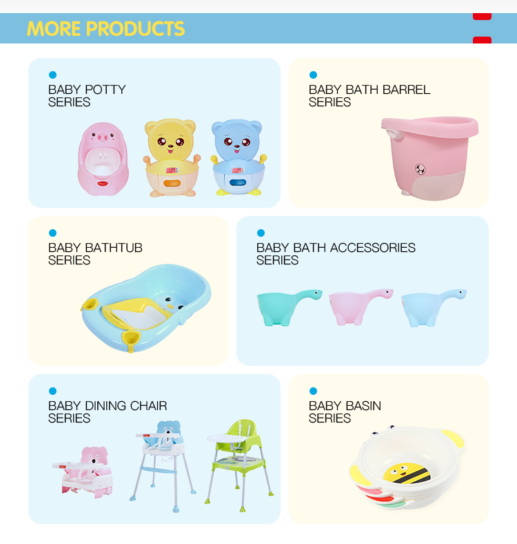 Cartoon Colorful Baby Basin Baby Wash Basins Plastic Baby Foot Basins
