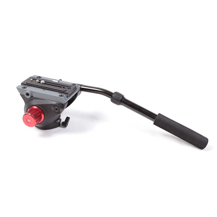 Professional Aluminum Alloy Heavy Duty Video Camera Fluid Damping Head for Photography DSLR Compatible with Manfrotto 500AH