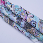 custom knit soft touch cotton lycra reactive digital printing fabric