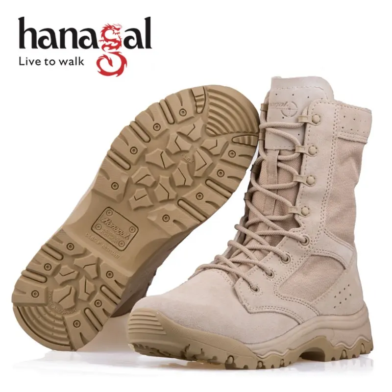 Guangzhou shoes factory stock jungle boots retail suede combat boots good army commando boots peace-keeping force desert for men