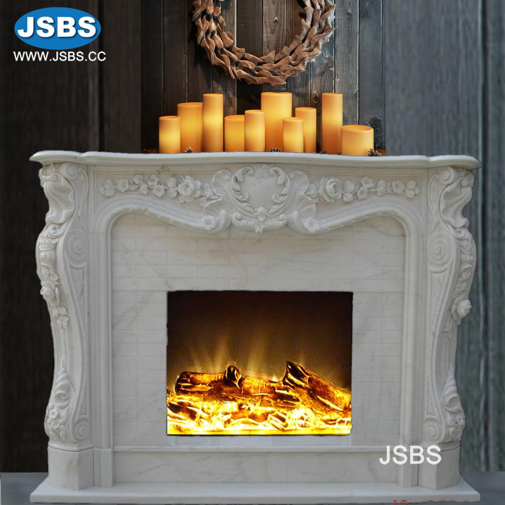 China Indoor Marble Tile Fireplace China Indoor Marble Tile