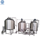 1bbl 2bbl 3 bbl 3.5bbl 5bbl 500l 10bbl stainless steel steam jacket electric beer brewhouse for sale