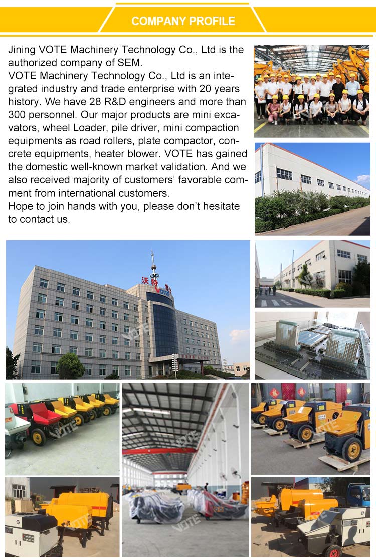 20m3/h Electric Concrete Pump 2018 Nice Price for sale