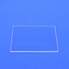 Transparent uv quartz glass plate clear quartz plate glass