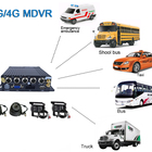 4 channel mdvr 3G 4G Network SD MDVR with GPS Tracking Mobile car DVR