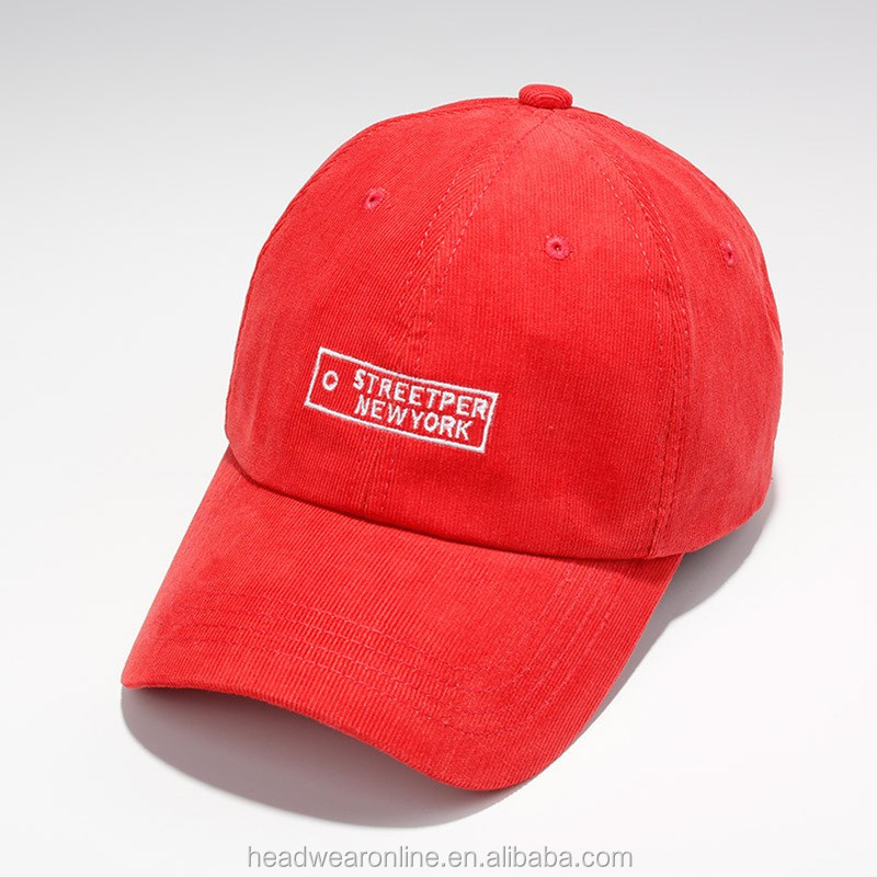 Customizable baseball custom embroidery logo men's durable washed baseball cap
