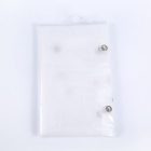 manufacturer high quality PEVA clear hotel plastic shower liner