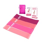 Amazon hot style yoga Stretch tension belt Loop Exercise Fitness Resistance Bands set strap slim Rehabilitation training