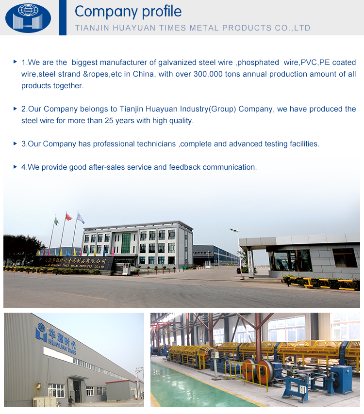 Soft Hot Dipped Galvanized Steel Wire 5.0mm