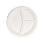 wholesale 7inch sugarcane bagasse ash with en13432