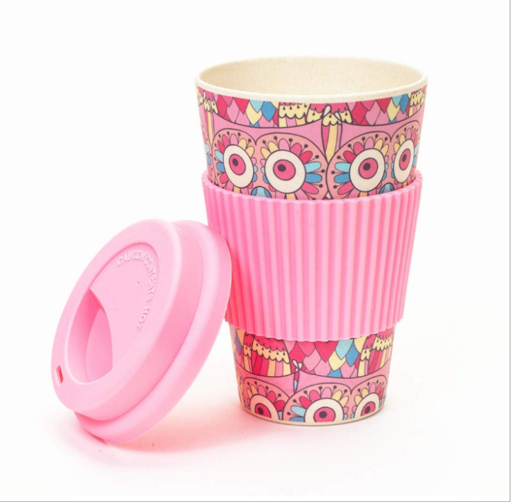 Custom logo printing hot sale bamboo coffee cup creative cup tea used in bars and coffee room coffee cup
