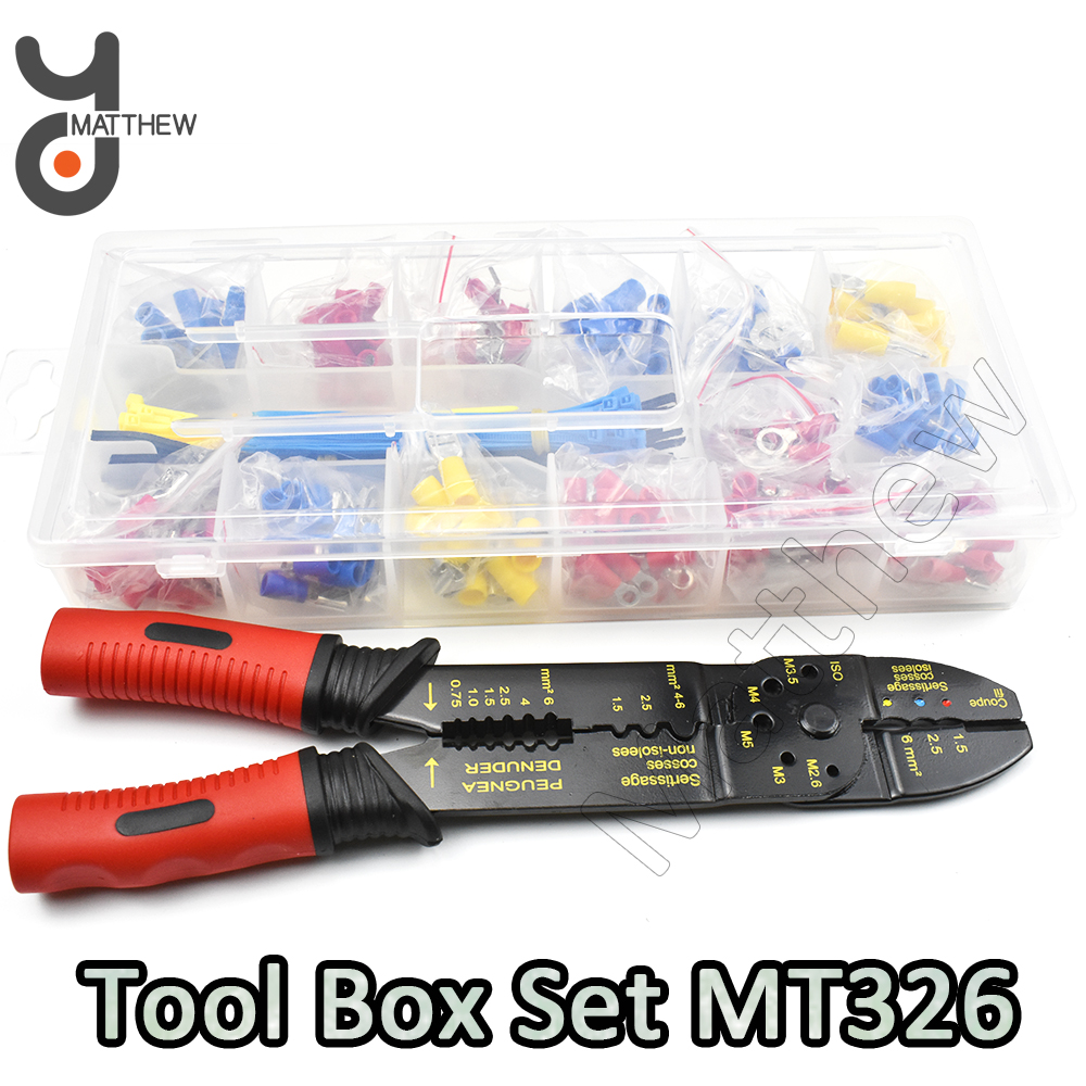200pcs Wire end Terminals with Wire Stripper