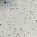 Fengshuo Engineered Stone Bright White Crystal Quartz countertop