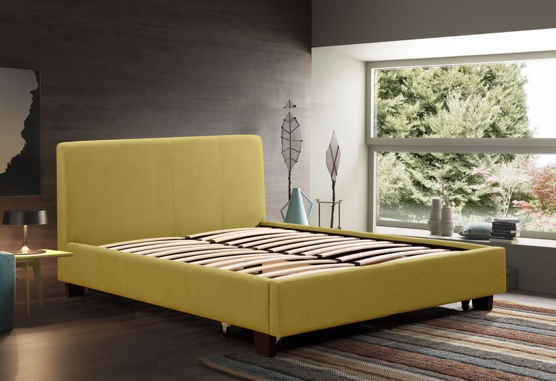 strong wood double bed designs with box bedroom furniture for hotel
