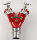 Good quality best price DN100 DN65 Aluminum Polylinker division French Coupling for fire fighting equipment