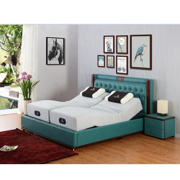 Factory supply king size adjustable bed for sale