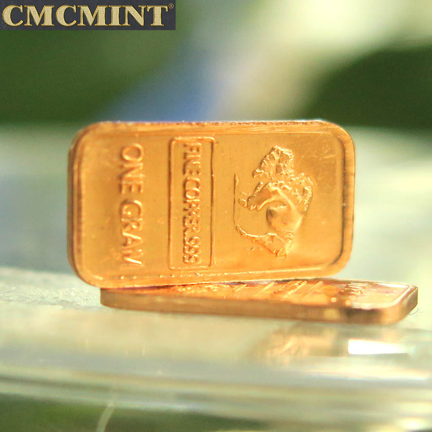 銅インゴット販売用古い銅棒地金1グラム999ファイン純銅