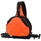CaDen Orange Waterproof Polyester Single Shoulder Camera Bag Outdoor Chest Camera Cases For Photographer
