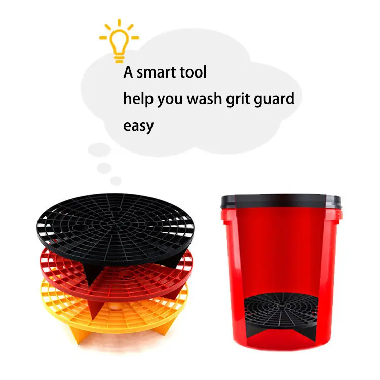 New car care tool wholesale wash bucket grit guard