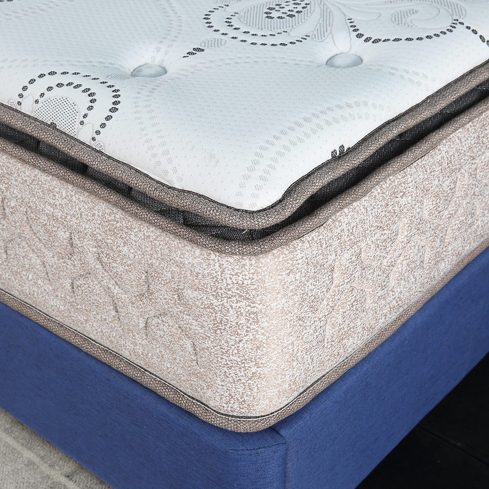 Bedroom Furniture Pocket Spring Mattress Wave Density Foam Customized Size Mattress