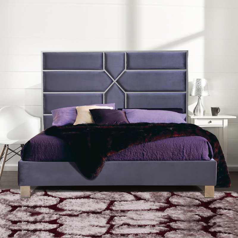 Ottoman Specific Use Bed Queen King Size Wood Slats bed frames for bedroom
