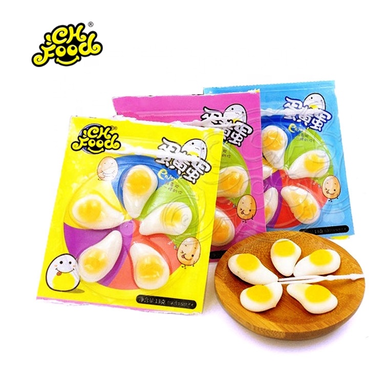Custom Halal Eyes Shape Gummy Candy Fruit Flavor