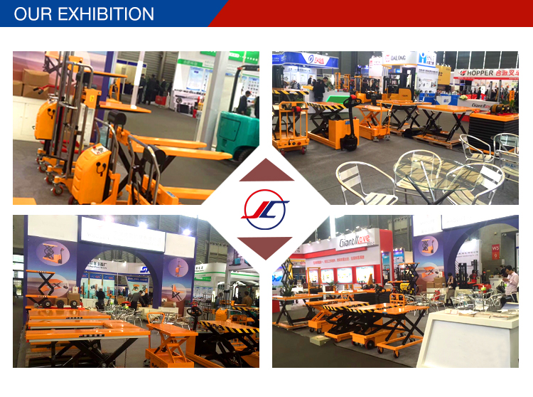 Mini Electric forklift With Battery Full Stacker Machine