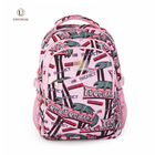 2019 New style full printing sublimation school backpack girls
