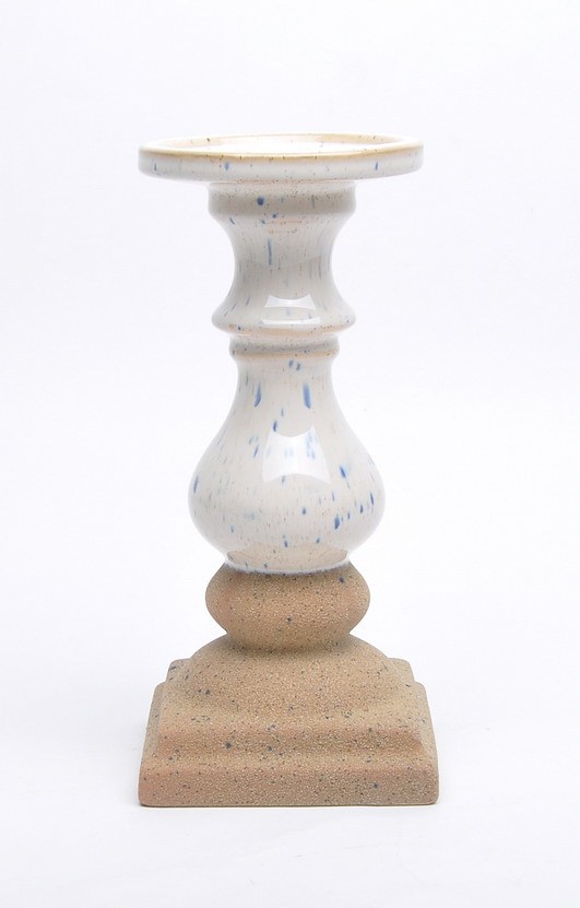 Italain table long stems tall candle holders ceramic wedding  candle stand for lond candle