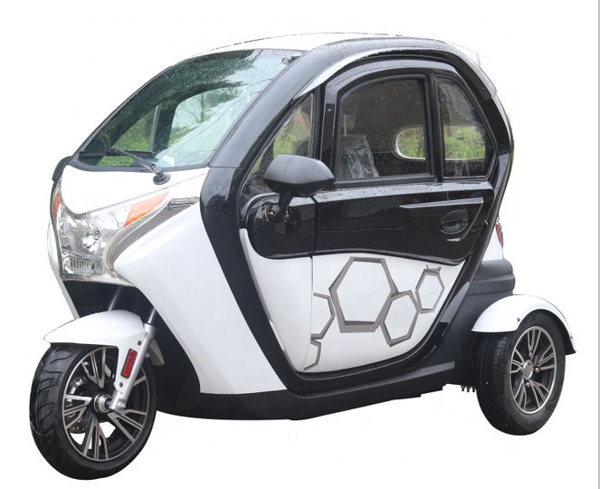closed electric tricycle