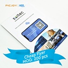 Personalized logo public network used promotion give out flyers printing in shanghai