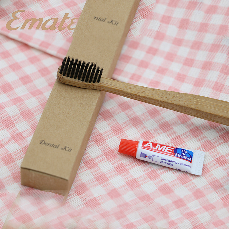 Hotel bamboo toothbrush/hotel bamboo toothbrush kit/hotel dental kit