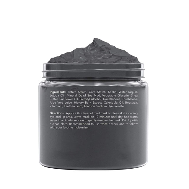 Hot Selling Face Care Anti Ance Shrink Pores Dead Sea Mud Face Mask