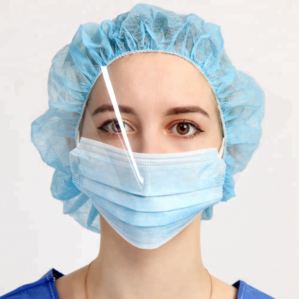 disposable face mask with eye shield disposable face mask with eye shield