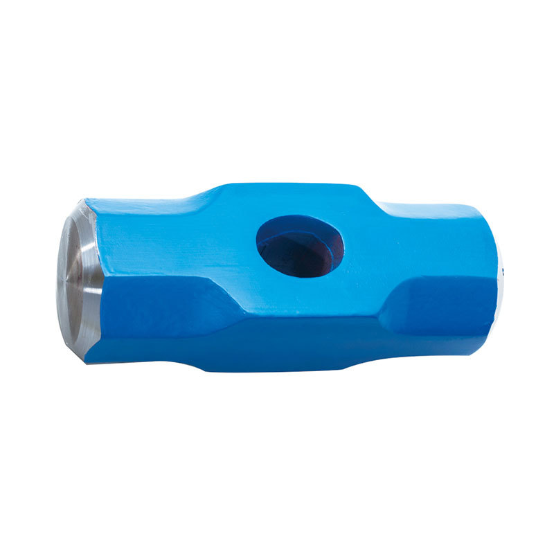 Sledge Hammer Blue Lacquered Surface And Wooden Handle
