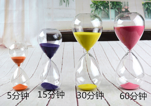 Borosilicate glass Hourglass Sand Timer For Office, Study, Home Decor and Time Management