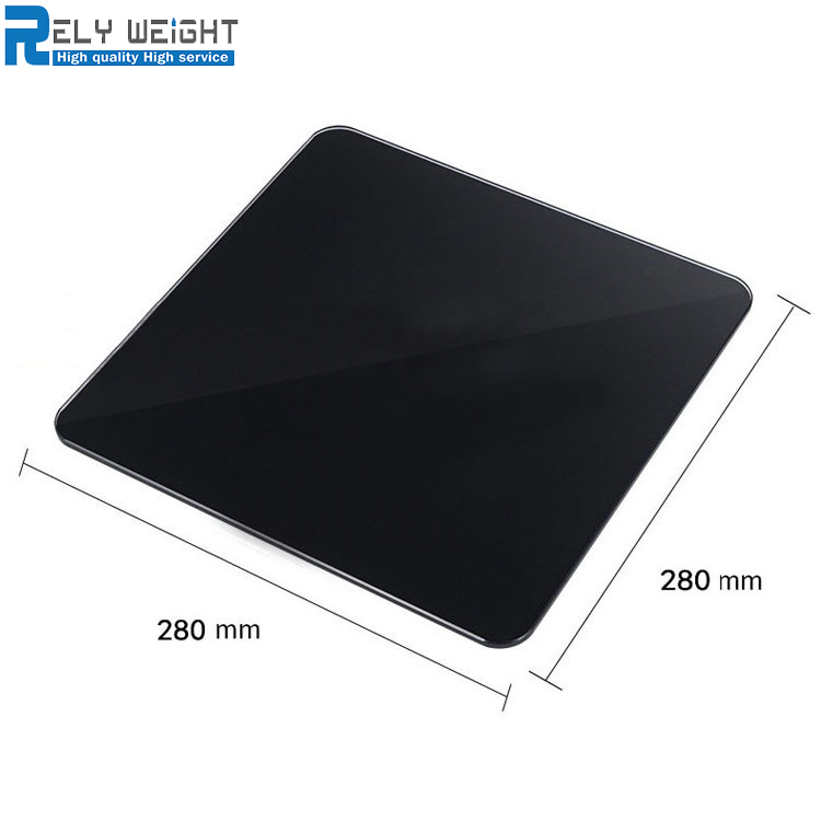 180kg/396lb Amazon Hot sell Household Digital Electronic Scale Tempered glass LED Display Weighing Bathroom Scales