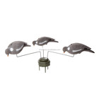 Hunting Triple Decoy Pigeon Magnet Rotary Machine