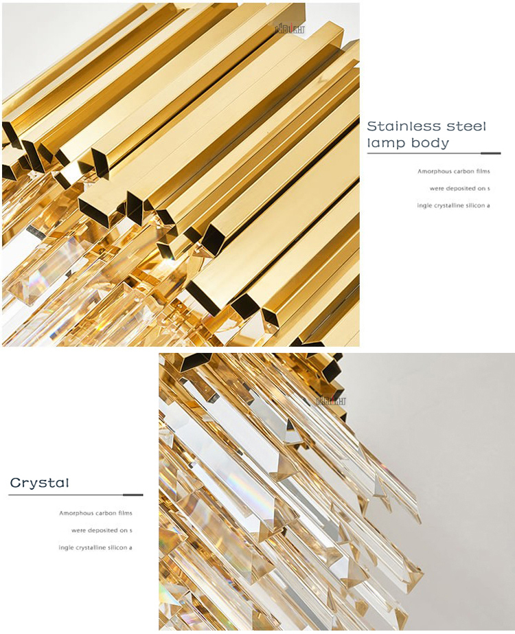 Hotel Dia.35*H150cm/Light-luxury post-modern decorative art crystal Floor lamp, for model room,bedroom,dining room Living Room