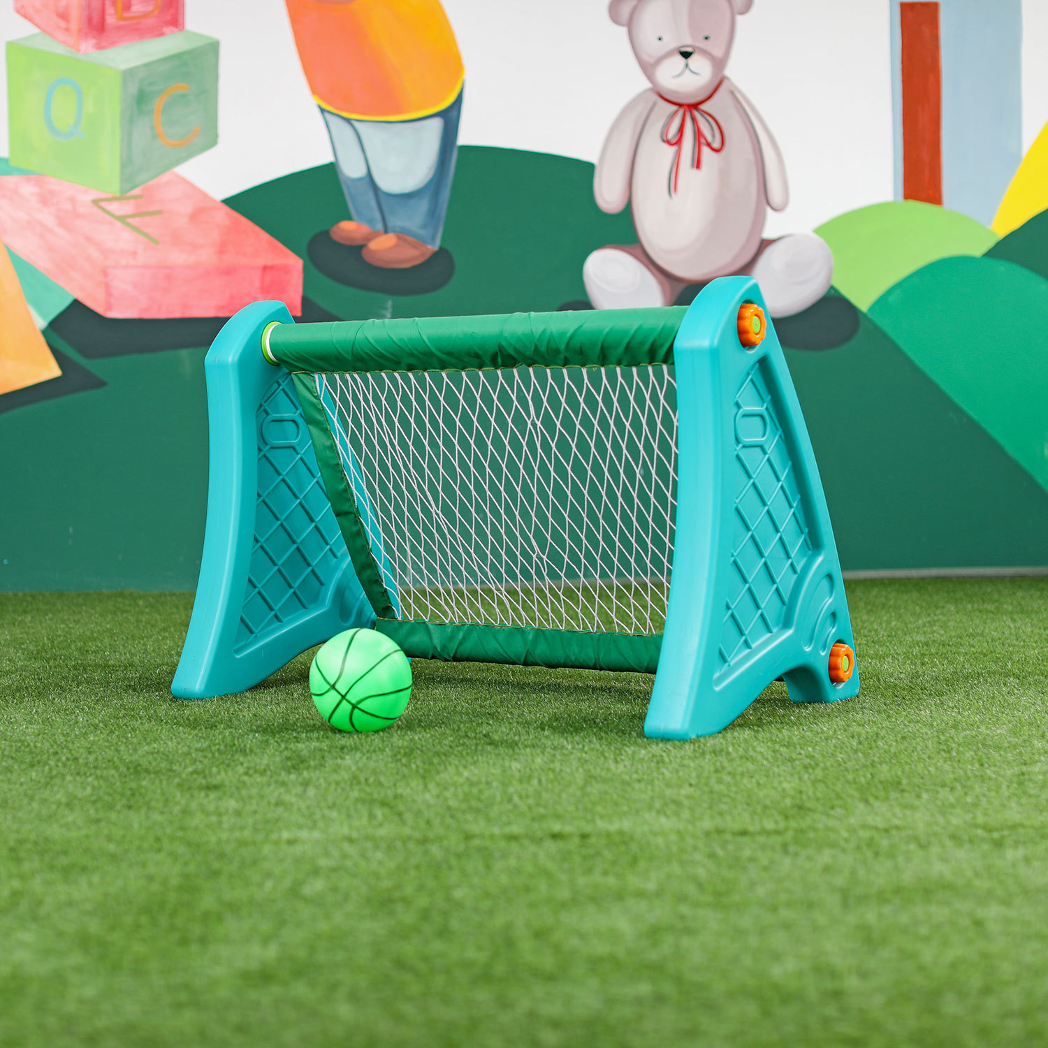 Children Sports Toy  Plastic Mini Football Goal for kids