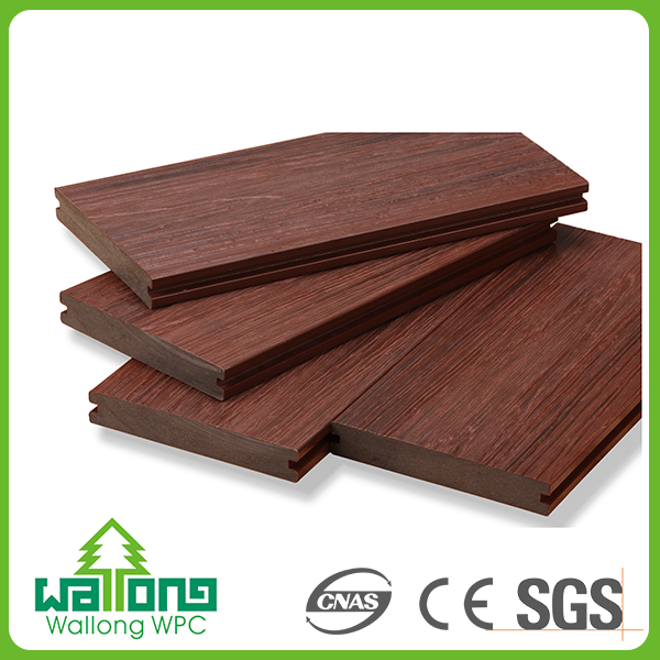 Good surface wood textured wpc floor wood plastic composite timbertech decking