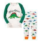 100% cotton news dinosaur children pajamas kids pyjamas baby clothing long sleeve boys sleepwear underwear