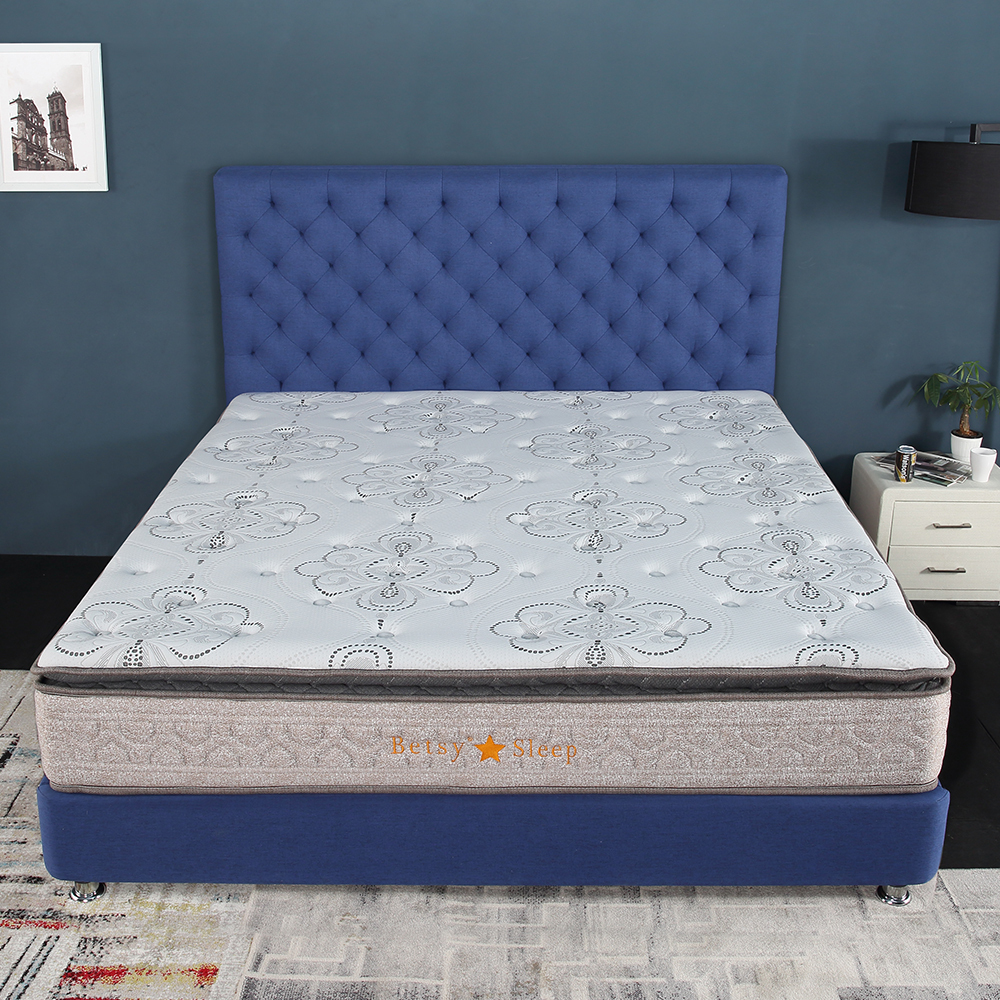 Bedroom Furniture Pocket Spring Mattress Wave Density Foam Customized Size Mattress