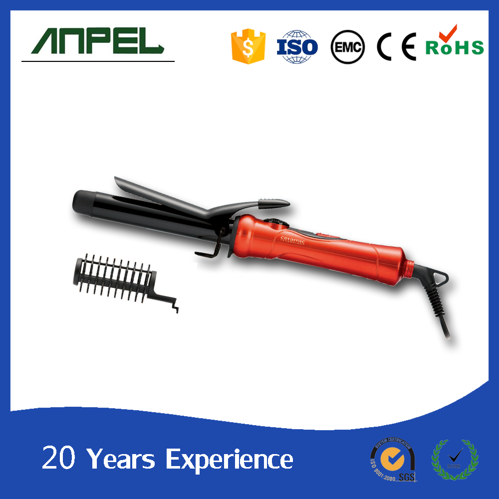 自动 curler 头发卷发钳与 led 数字显示
