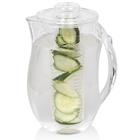 Ice Tube Plastic Infuser Water Drink Fruit Infusion Flavor Pitcher