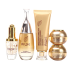 AILKE Whitening 24K Collagen Cream Beauty Facial Cleanser Toner and Serum 5 Sets Cosmetics skin care products