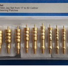 Standard Brass Jags Set with Cleaning Patches